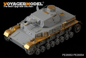 Voyager Model PE35554 WWII German Pz.Kpfw.IV Ausf.A Fenders For DROGON 6747 1/35 – zdjęcie 2