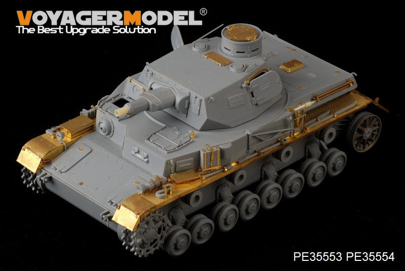 Voyager Model PE35554 WWII German Pz.Kpfw.IV Ausf.A Fenders For DROGON 6747 1/35 – zdjęcie 2