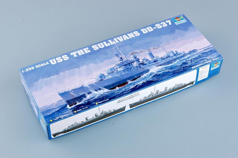 Trumpeter 05304 USS THE SULLIVANS DD-537 1/350 – zdjęcie 2