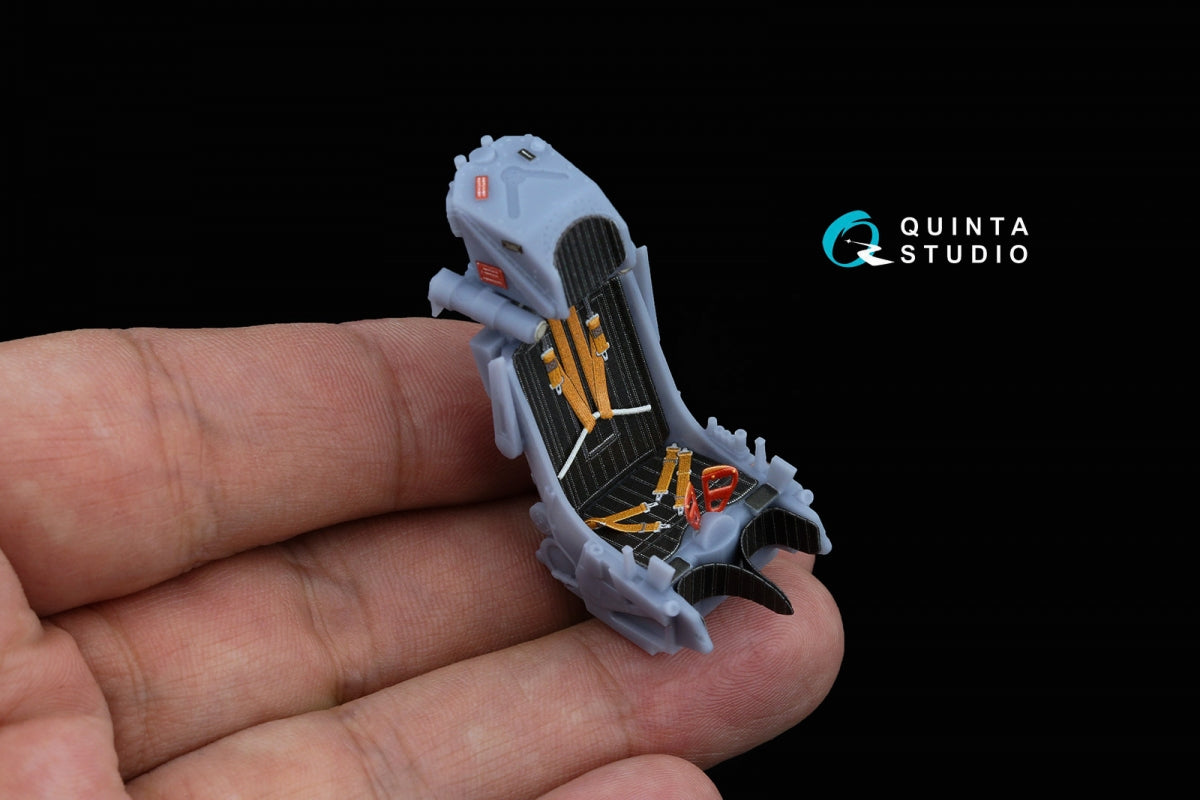 Quinta Studio QR+32037 K-36DM (initial release) ejection seat (for Su-17M3/M4/UM3/22, Su-24, MiG-29 9-12 Early aircraft) (All kits) 1/32 – zdjęcie 5