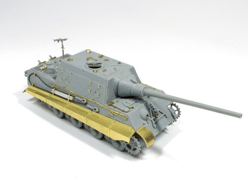 E.T. Model E72-022 WWII German Jagdtiger For DRAGON Kit 1/72