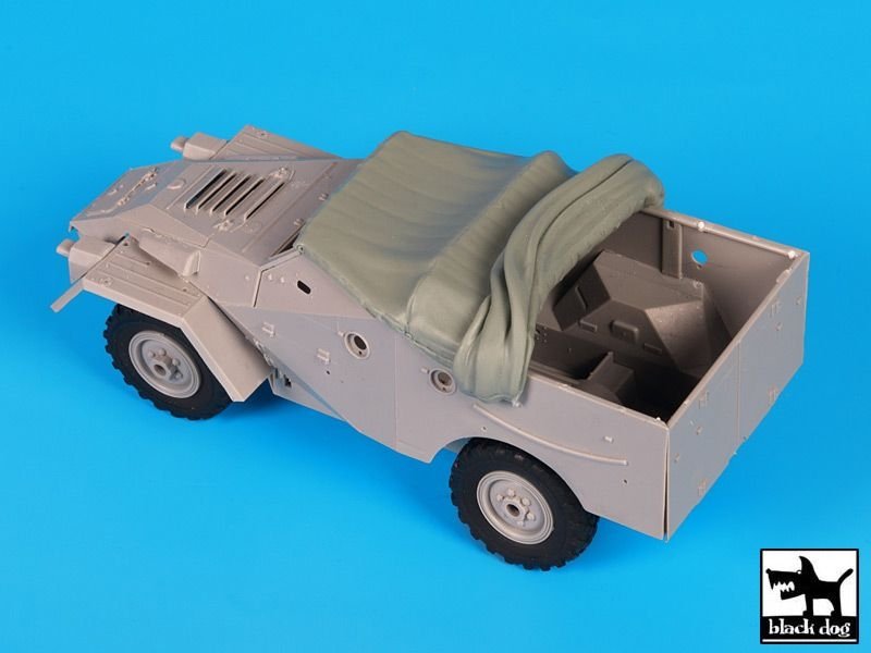 Black Dog T35134 BTR 40 rolled canvas 1/35 – zdjęcie 4