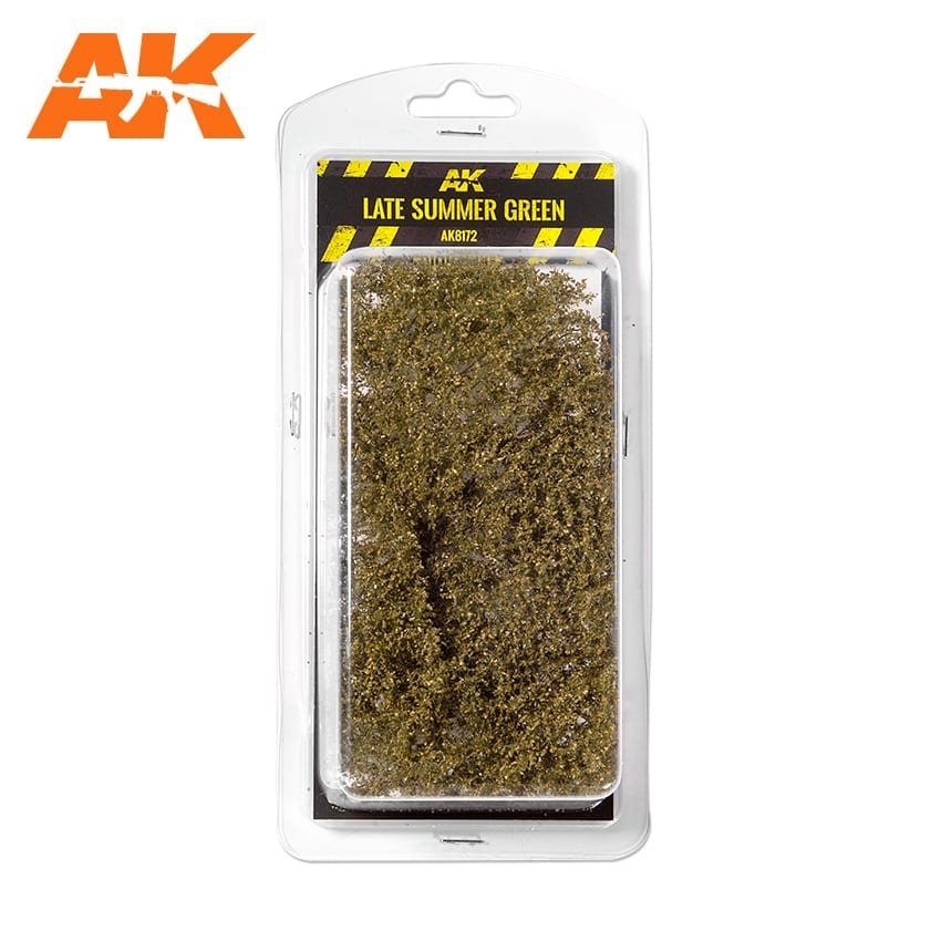 AK Interactive AK8172 Arbustes verts de fin d'été 75 mm / 90 mm 1/35