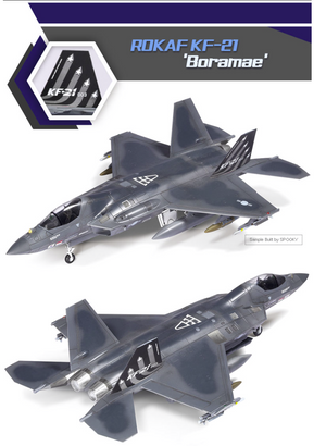 Academy 12585 ROKAF KF-21 Boramae 1/72 – zdjęcie 5
