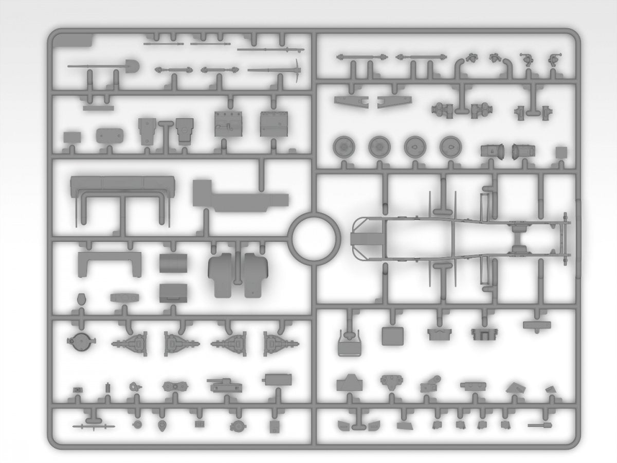 ICM 35572 Laffly V15T with Hotchkiss machine gun 1/35 – zdjęcie 7
