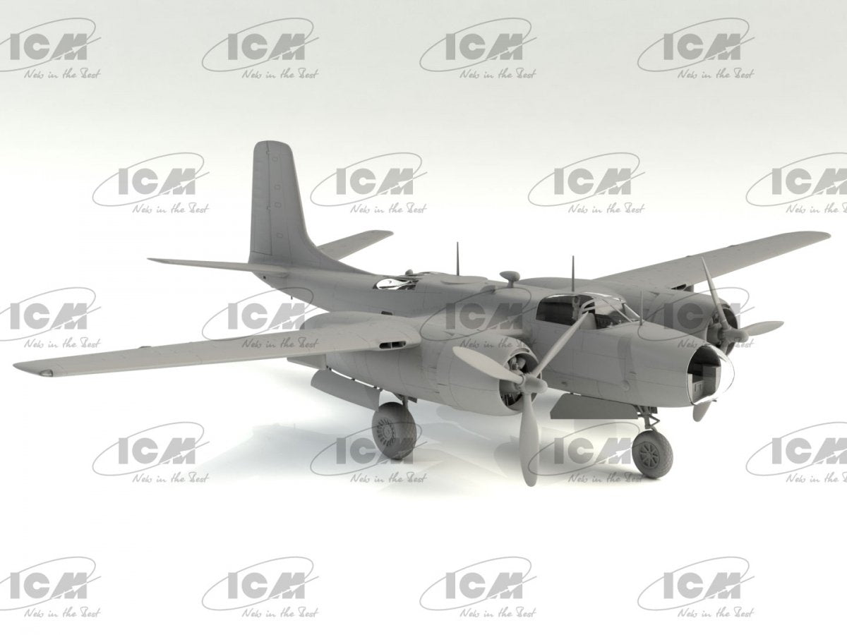 ICM 48287 JD-1D Invader U.S. Navy utility aircraft 1/48 – zdjęcie 5