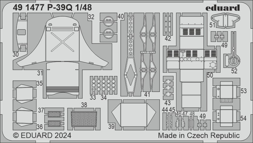 Eduard BIG49433 P-39Q detail set for Arma Hobby 1/48 – image 4