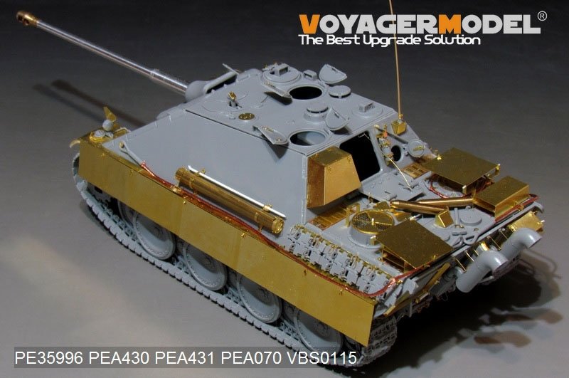 Voyager Model PE35996 WWII Jagdpanther G2 Version Basic Upgrade set For TAKOM 2118 1/35 – zdjęcie 8