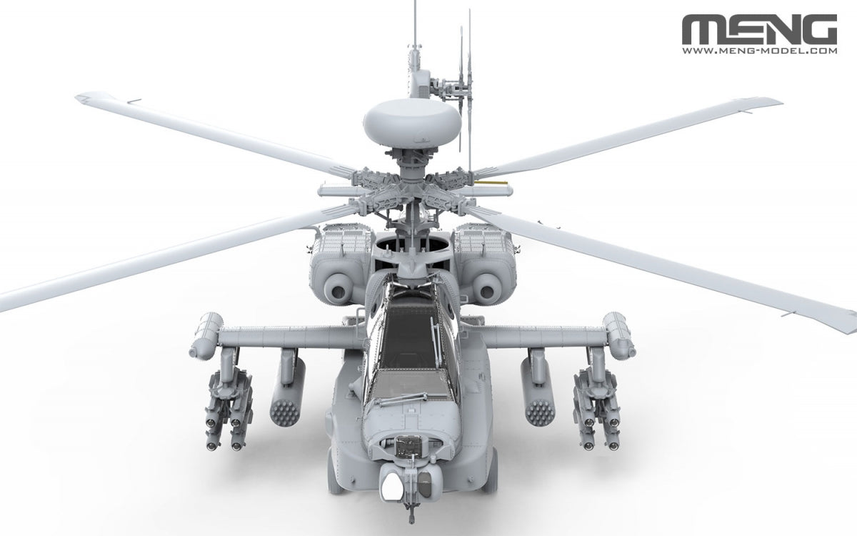 Meng Model QS-004 Boeing AH-64D Apache Longbow Heavy Attack Helicopter 1/35 – image 2