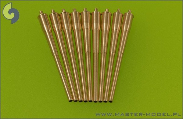 Master SM-700-037 USN 16in/50 (40,6 cm) Mark 7 barrels (9 pcs) - Iowa and Montana battleship classes