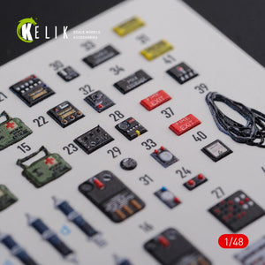 KELIK K48093 CH-47F interior 3D decals for Italeri kit 1/48 – image 9