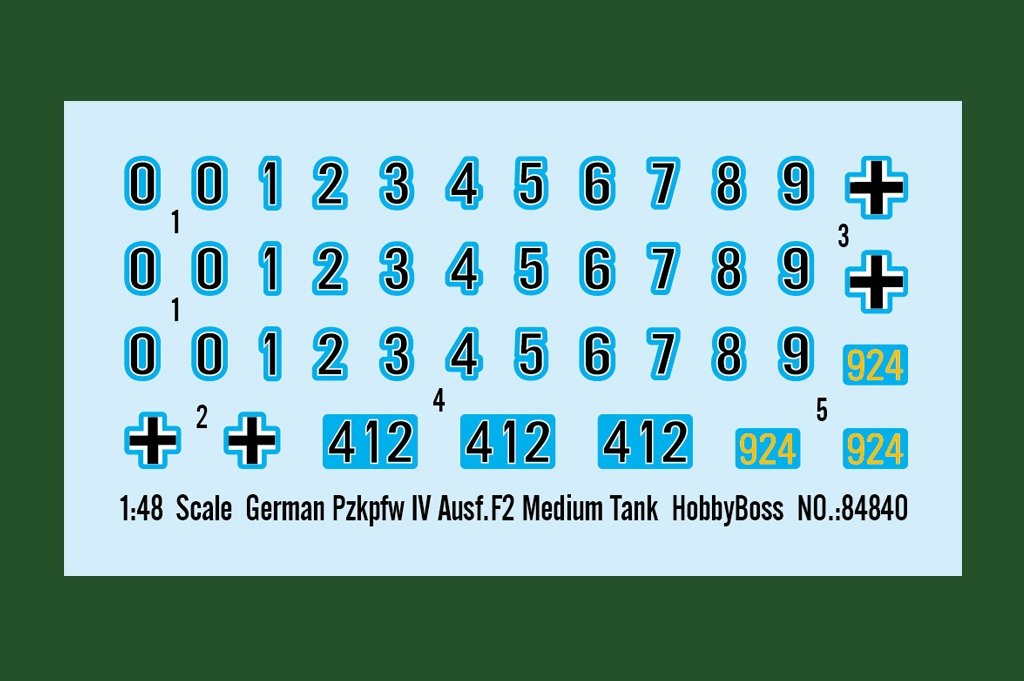 Hobby Boss 84840 German Pzkpfw IV Ausf.F2 Medium Tank 1/48 – image 3