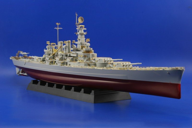 Eduard 53018 USS BB-55 North Carolina 1/350 Trumpeter – zdjęcie 5