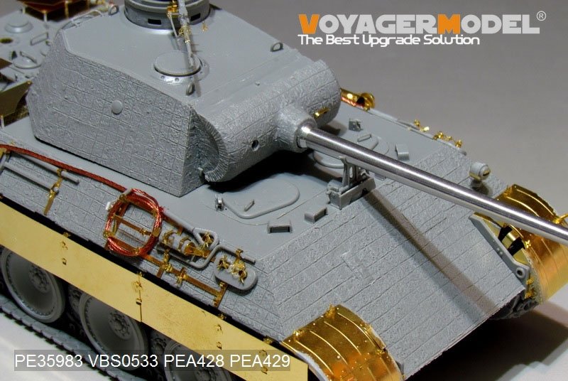 Voyager Model PE35983 WWII German Panther D Tank Late version Basic For TAKOM 2104 1/35 – zdjęcie 14