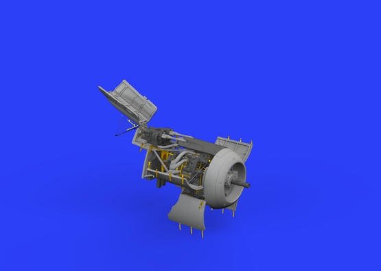 Eduard 648440 Fw 190A-8/ R2 engine &amp;amp; fuselage guns 1/48 EDUARD – image 3