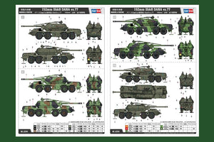 Hobby Boss 82941 152mm Dana self-propelled howitzer 1/72 – zdjęcie 3