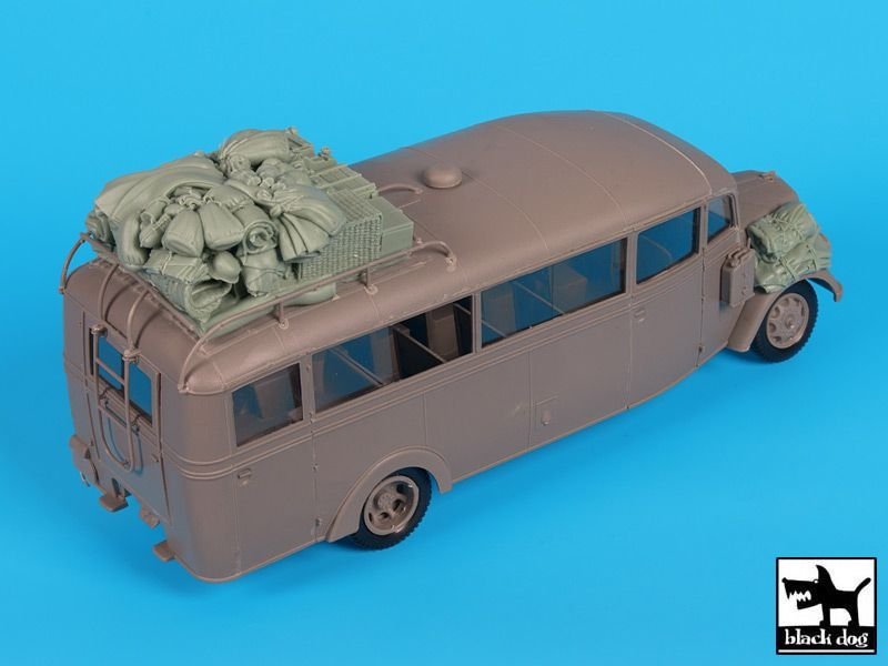 Black Dog T35171 Opel Blitz 3.6-47 Omnibus accessories set 1/35 – zdjęcie 4