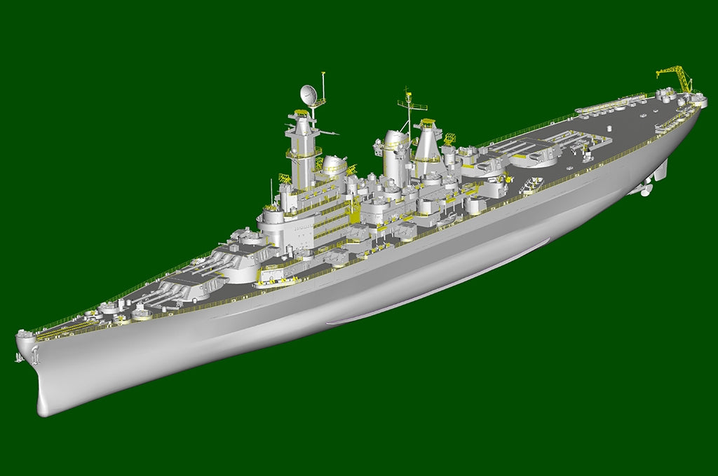 Trumpeter 05372 USS Montana BB-67 1/350 – zdjęcie 6