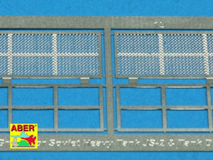 Aber 35G20 Grilles for russian tank JS-2 or JSU-122/152 1/35 – zdjęcie 2
