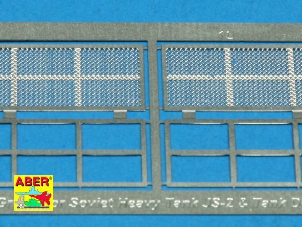 Aber 35G20 Grilles for russian tank JS-2 or JSU-122/152 1/35 – zdjęcie 2