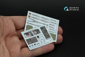 Quinta Studio QD35049 UH-1C 3D-Printed &amp;amp; coloured Interior on decal paper ( Academy ) 1/35 – zdjęcie 9