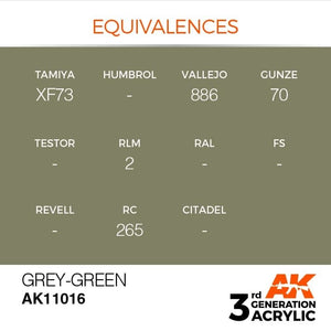 AK Interactive AK11016 Gray Green 17ml – image 3