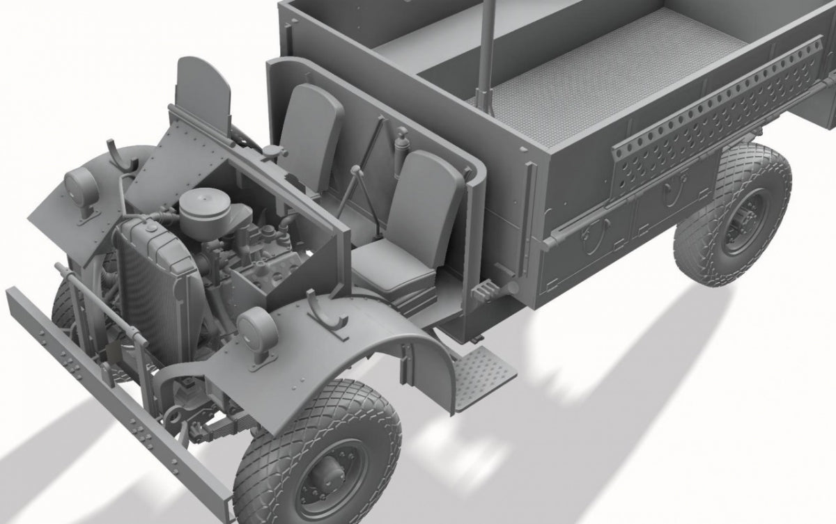 Thunder Model 35305 LRDG F30 Patrol Truck Limited Bonus Edition 1/35 – image 9