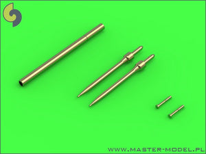 Master AM-48-117 TS-11 Iskra - Pilot Tubes and 23mm gun barrel 1/48 – zdjęcie 2