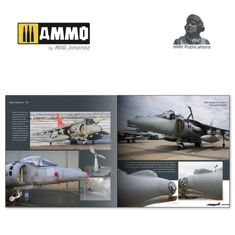 HMH Publications DH-011 BAE Systems Harrier II &amp;amp; Boeing AV-8B Harrier II (Plus) (English VErsion) – image 4