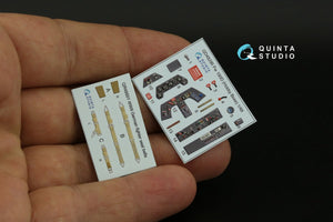 Quinta Studio QD48296 FW 190D-9 3D-Printed &amp;amp; coloured Interior on decal paper (HobbyBoss) 1/48 – zdjęcie 4