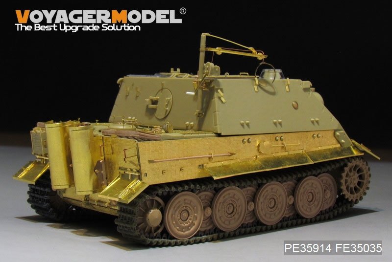 Voyager Model FE35035 WWII German Sturmtiger Zimmerit Rye Field Model 5012 1/35 – zdjęcie 2