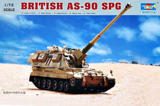 Trumpeter 07221 U. K. AS-90 SPG 1/72