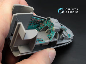 Quinta Studio QD48026 Mi-24V 3D-Printed &amp;amp; coloured Interior on decal paper (for Zvezda kit) 1/48 – Bild 6