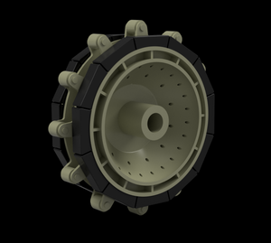 Panzer Art RE35-784 Sd.Kfz 9 “FAMO” drive wheels (late) 1/35 – Bild 2