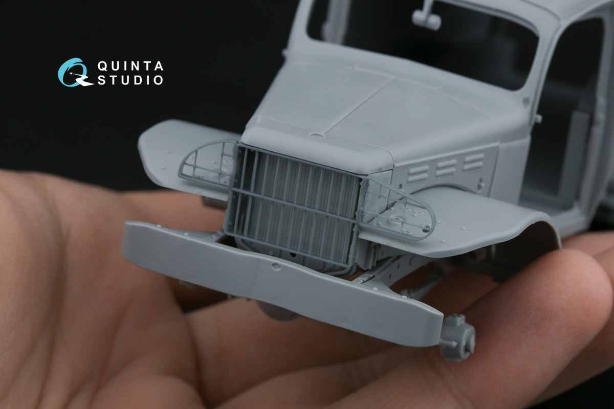 Quinta Studio QT35010 Dodge WC-54 front grille (Zvezda) 1/35 – zdjęcie 6