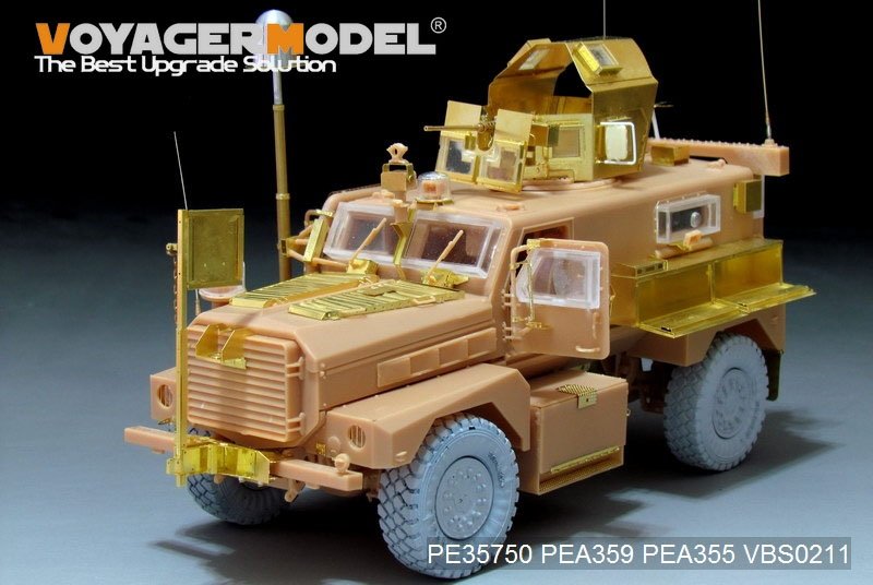 Voyager Model PEA355 Modern US COUGAR 4X4 MRAP additional parts (For PANDA HOBBY PH35003) 1/35 – zdjęcie 2