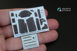 Quinta Studio QD48153 F4U-5 3D-Printed &amp;amp; coloured Interior on decal paper (for Hobby Boss kit) 1/48 – zdjęcie 3