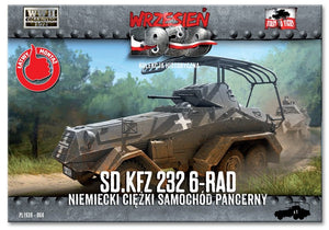 First to Fight PL068 SD.KFZ 232 6-RAD German Heavy Armored Car 1/72 – image 2