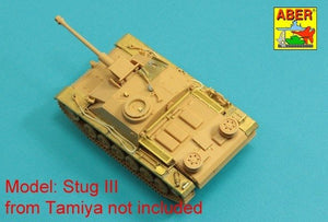 Aber 48A31 Grilles for Pz.Kpfw. III &amp;amp; Stug III Fit to Tamiya models: 32540; 32524; 32525; 32543; 1/48 – image 14