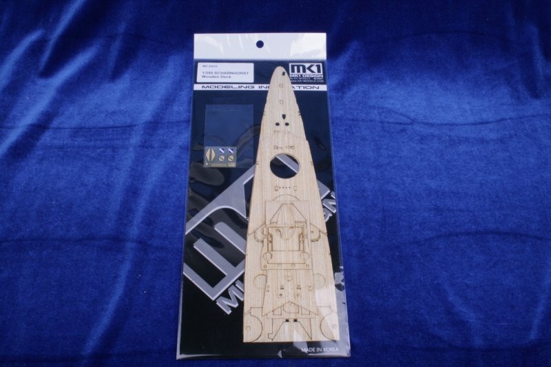 MK1 Design MD-35015 Scharnhorst Wooden Deck DRA 1/350