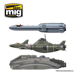 AMMO of Mig Jimenez 7131 SPACE FIGHTERS SCI-FI COLORS 6x17ml – zdjęcie 3
