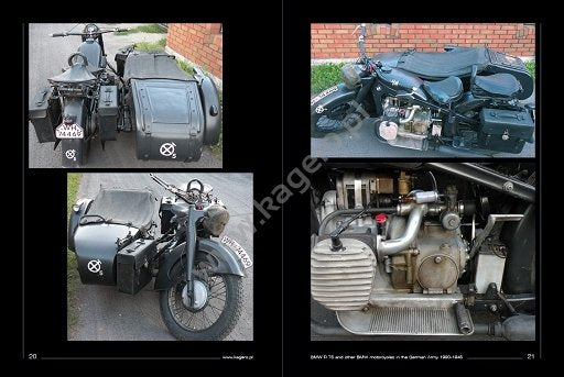 Kagero 0006 BMW R 75 and other BMW motorcycles in the German Army 1930–1945 EN – image 4
