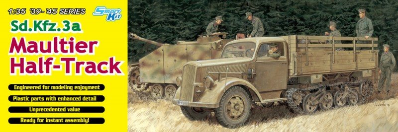 Dragon 6761 Sd.Kfz.3a Maultier Half Track 1/35 – immagine 2