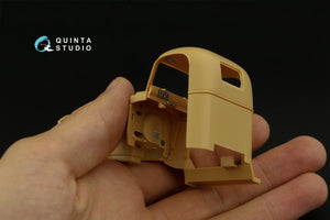 Quinta Studio QD35060 GMC CCKW 352 Cargo Truck 3D-Printed &amp;amp; coloured Interior on decal paper (HobbyBoss) 1/35 – zdjęcie 6