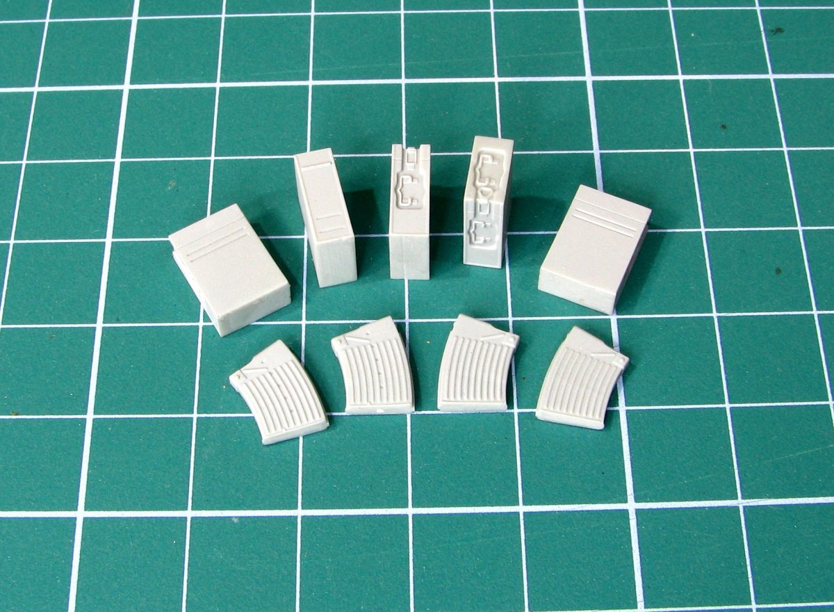 EUREKA XXL E-043 2 cm FlaK38 ammo boxes and magazines 1/35 – zdjęcie 7