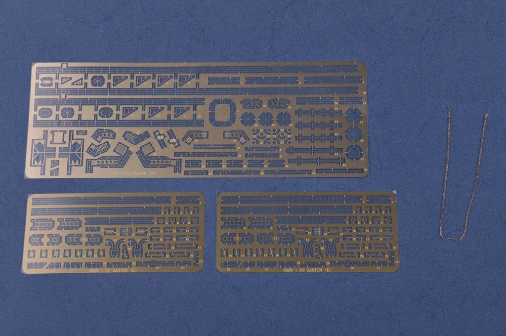 Hobby Boss 86503 French Navy Pre-Dreadnought Battleship Danton 1/350 – image 8