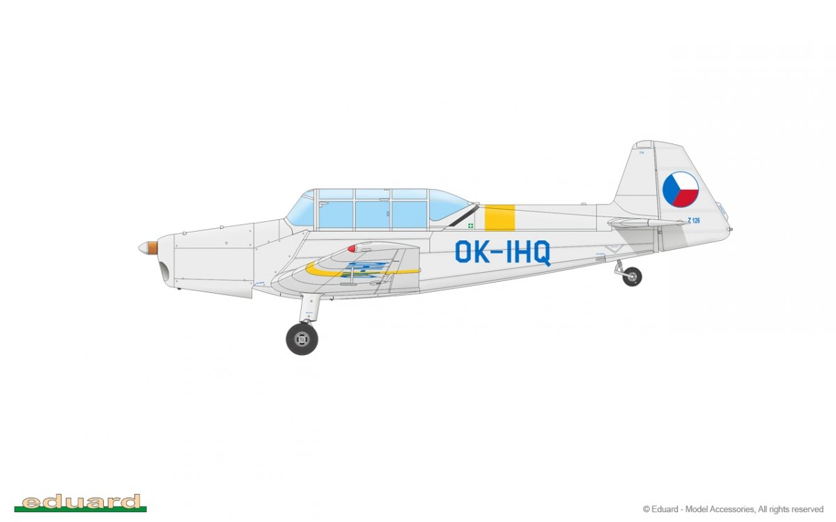 Eduard 11156 Z-126 Trener - Dual Combo 1/48 – zdjęcie 3