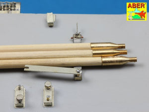 Aber 16052 Barrel cleaning rods with brackets for Tiger II 1/16 – zdjęcie 6
