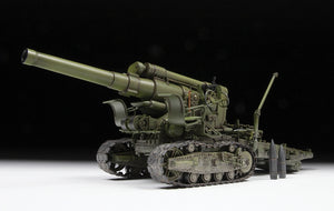 Zvezda 3704 Soviet 203-mm Howitzer m1931 B-4 Stalins Sledgehammer 1/35 – zdjęcie 3