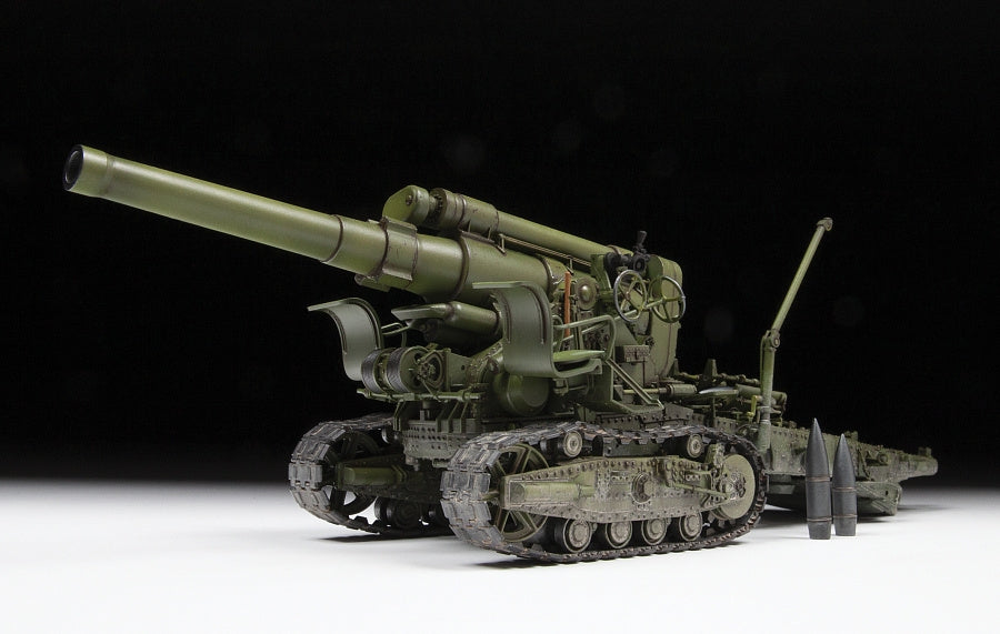 Zvezda 3704 Soviet 203-mm Howitzer m1931 B-4 Stalins Sledgehammer 1/35 – zdjęcie 3